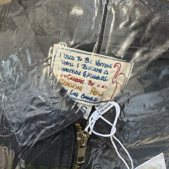 NWT - SANDRINE ROSE x FREE PEOPLE BLACK & GOLD JUMPSUIT- Size small - Picture 2 of 16